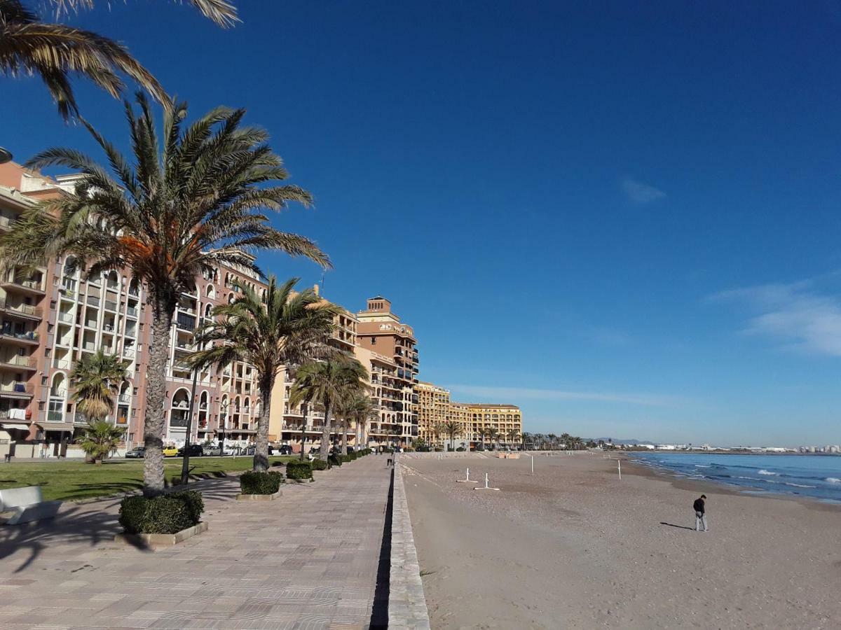 Apartamento 1 Linea Playa Porsa Playa Alboraya Port Saplaya Exterior foto